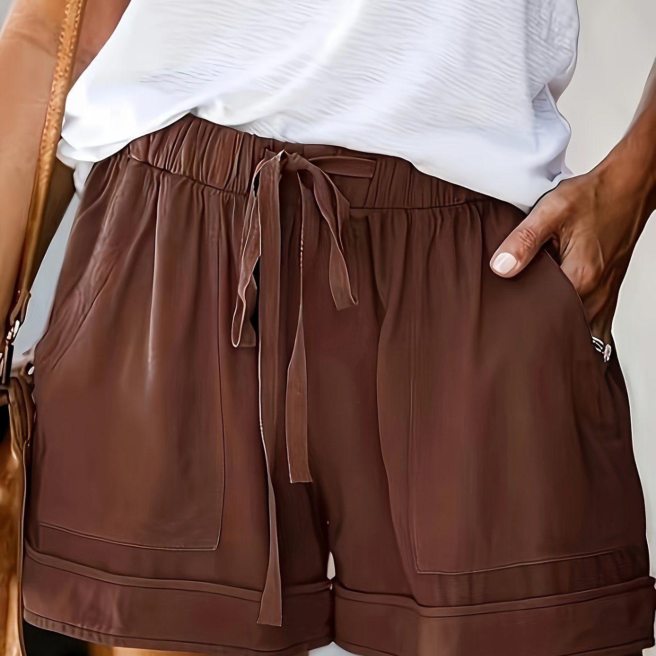Maya Damen Shorts mit Kordelzug | Relaxed
