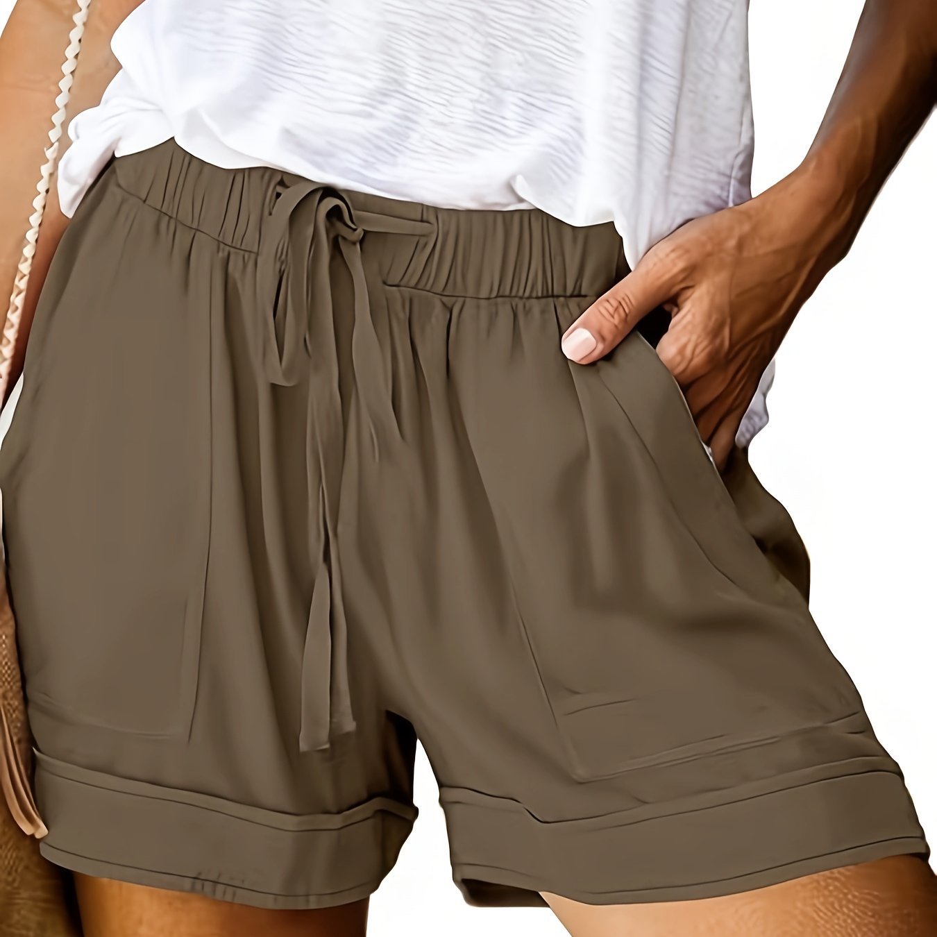 Maya Damen Shorts mit Kordelzug | Relaxed