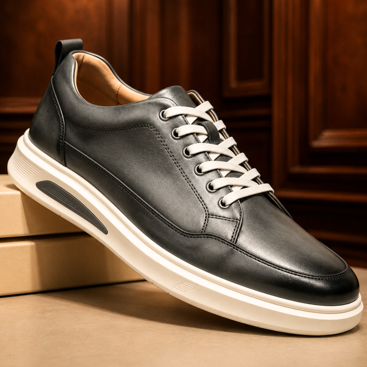 Sawyer Handcrafted Leather Trainer
