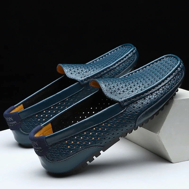 Hutton Genuine Leather Loafers