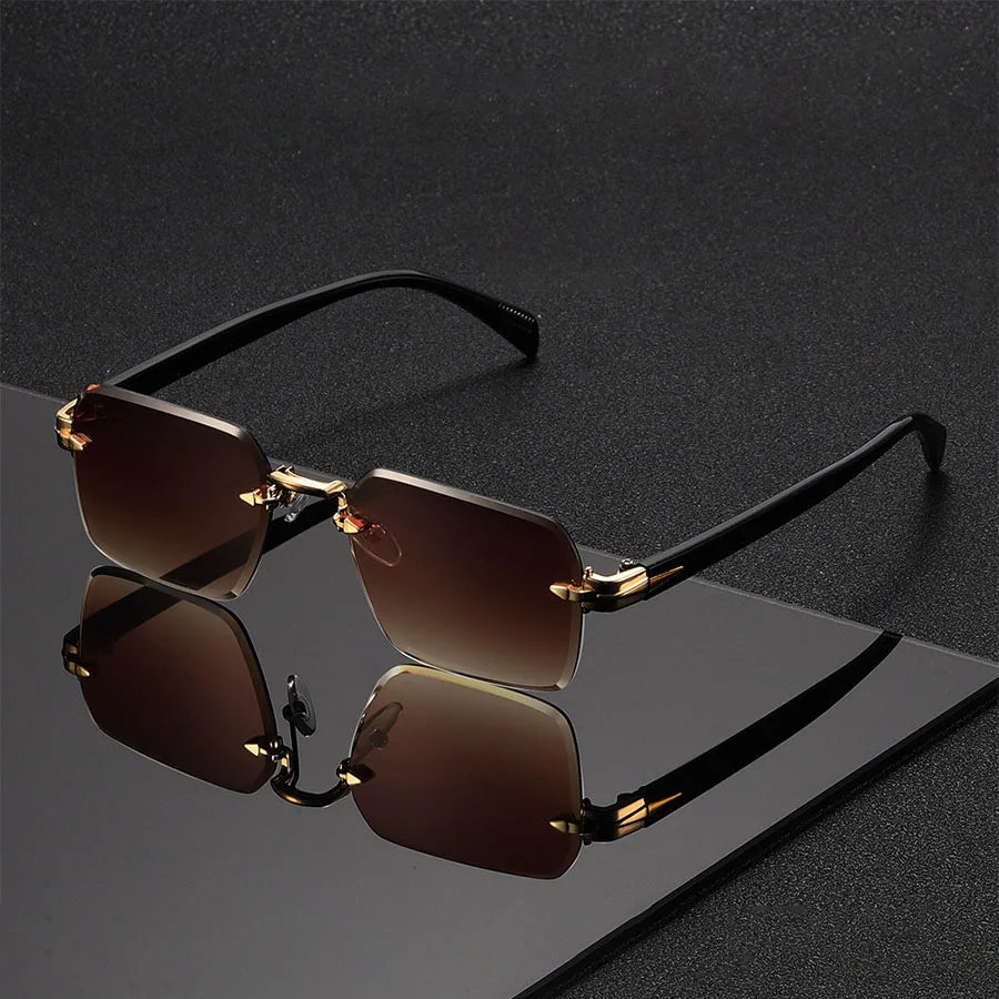 Quincy Rimless Sunglasses
