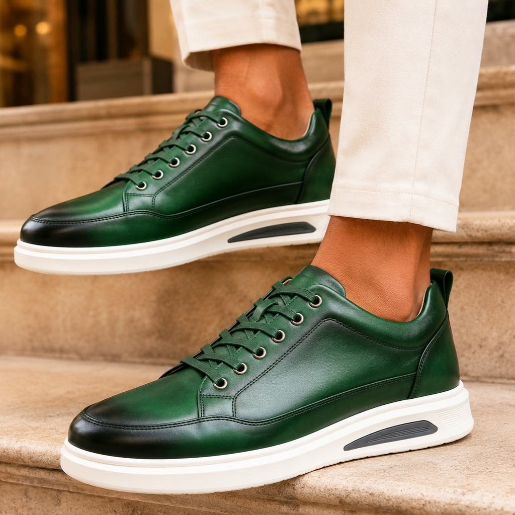 Sawyer Handcrafted Leather Trainer