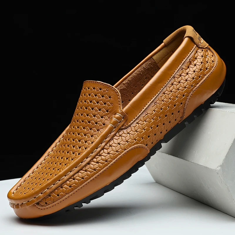 Hutton Genuine Leather Loafers