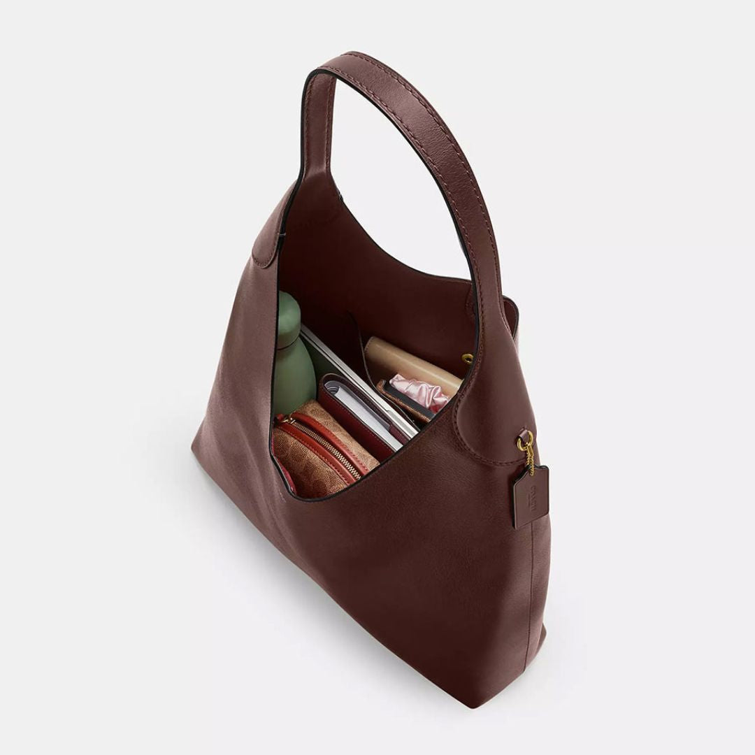 Sterling Grain Leather Shoulder Bag