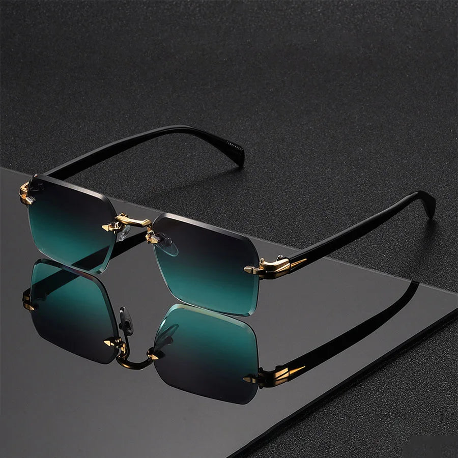 Quincy Rimless Sunglasses