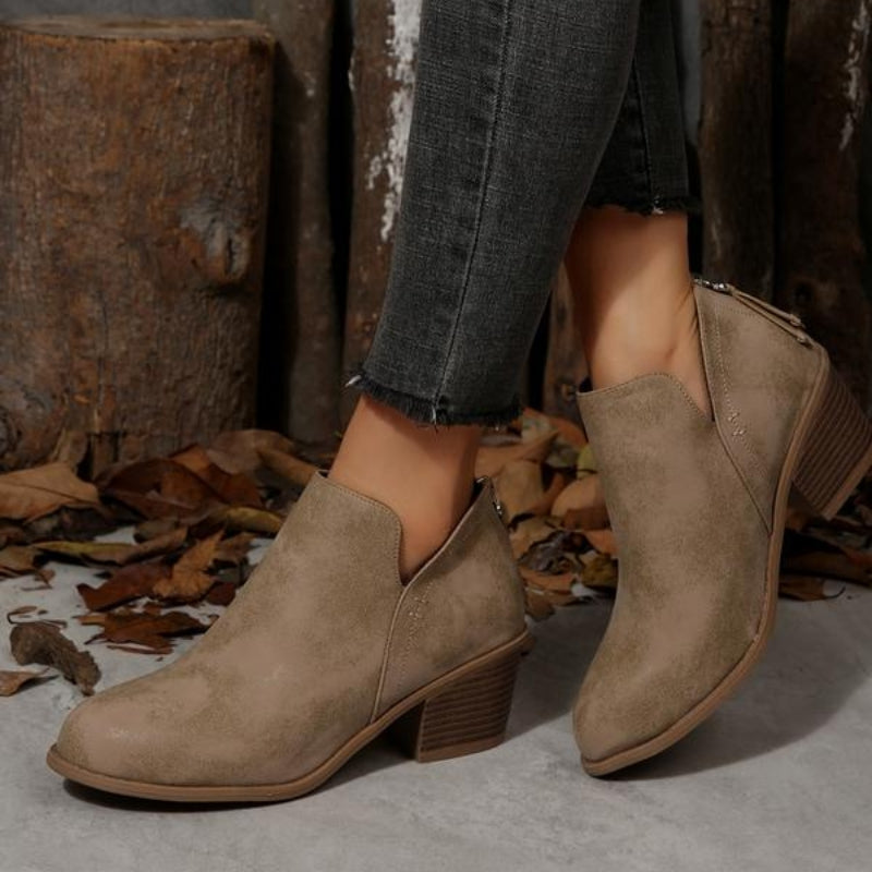 Roselyn Heeled Ankle Boots