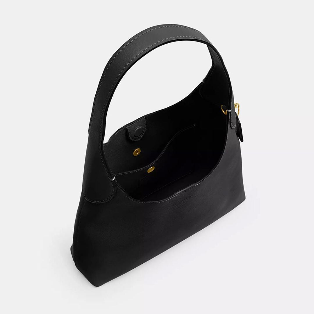 Sterling Grain Leather Shoulder Bag