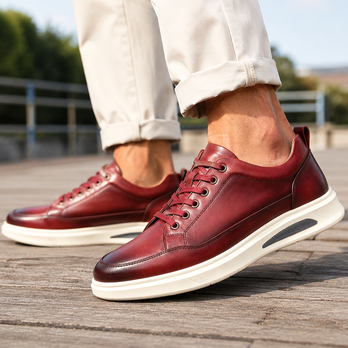 Sawyer Handcrafted Leather Trainer