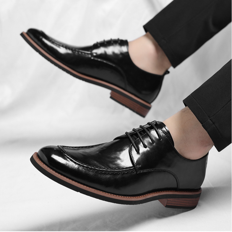 Vaughan Leather Derby Shoes