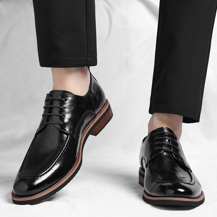 Vaughan Leather Derby Shoes
