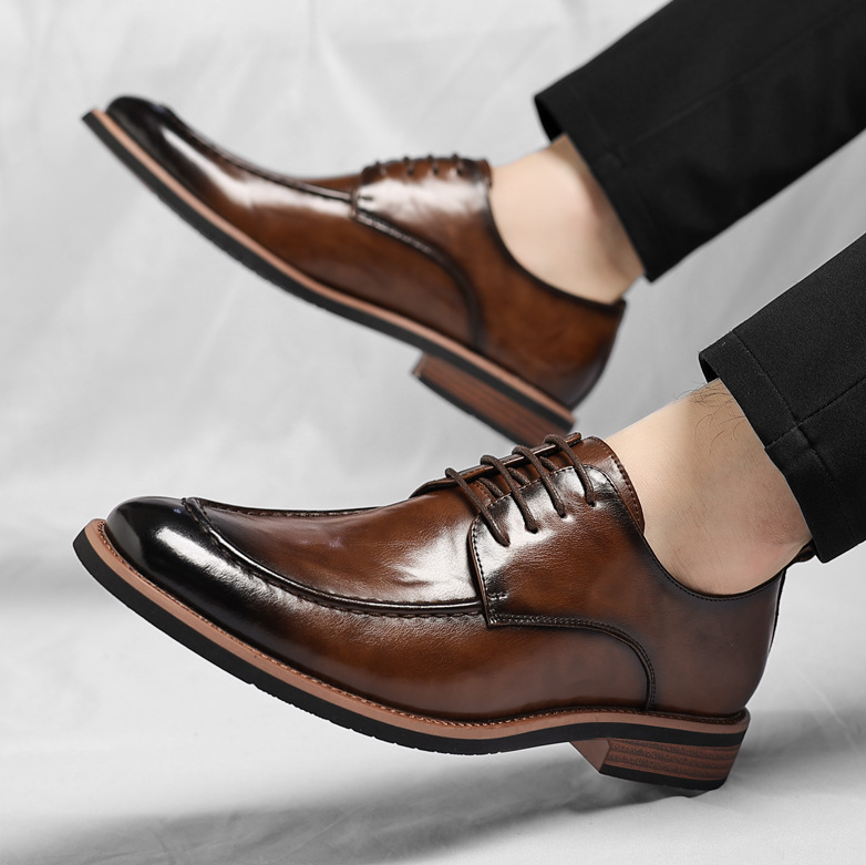 Vaughan Leather Derby Shoes