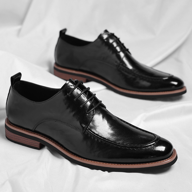 Vaughan Leather Derby Shoes