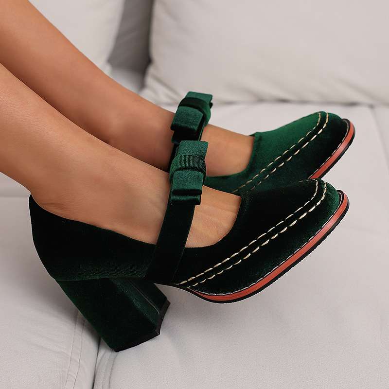 Marlowe Velvet Loafers