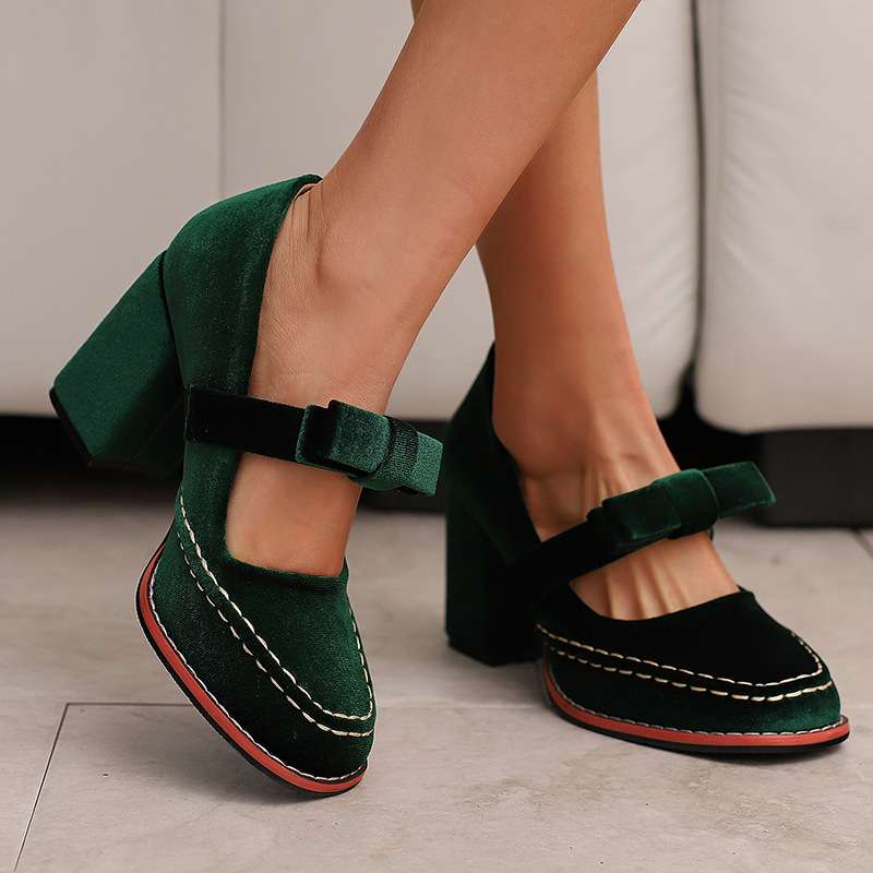 Marlowe Velvet Loafers