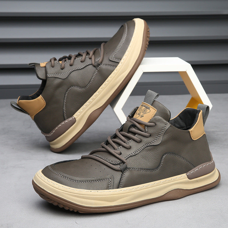 Marco Italiana Genuine Leather Trainer