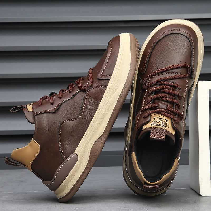 Marco Italiana Genuine Leather Trainer