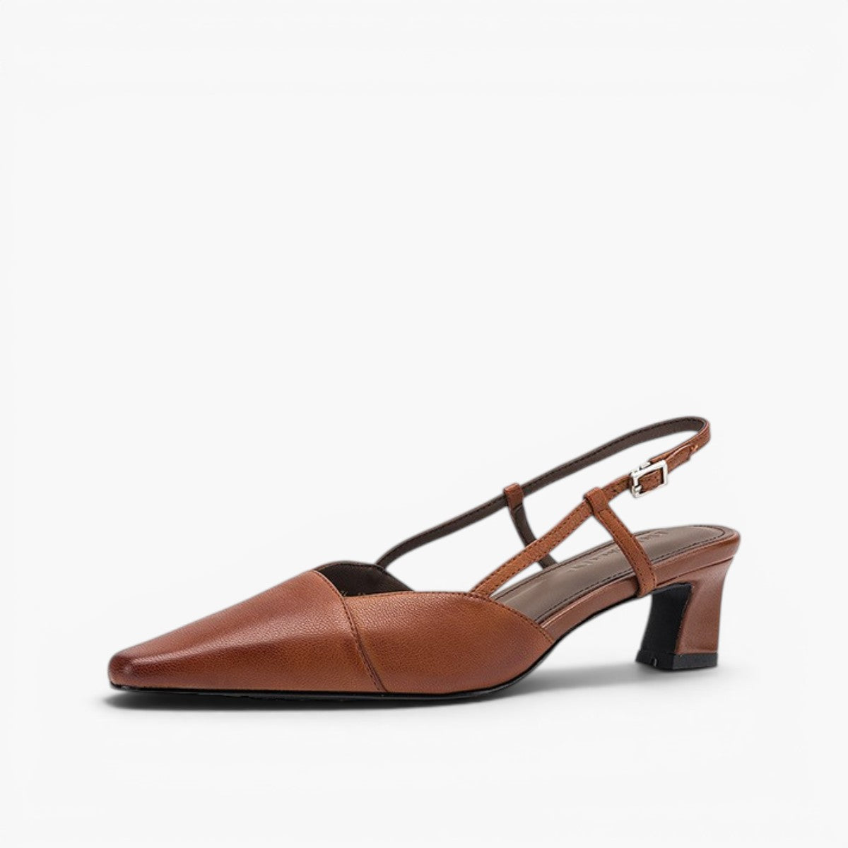 Dante Leather Slingback Heels
