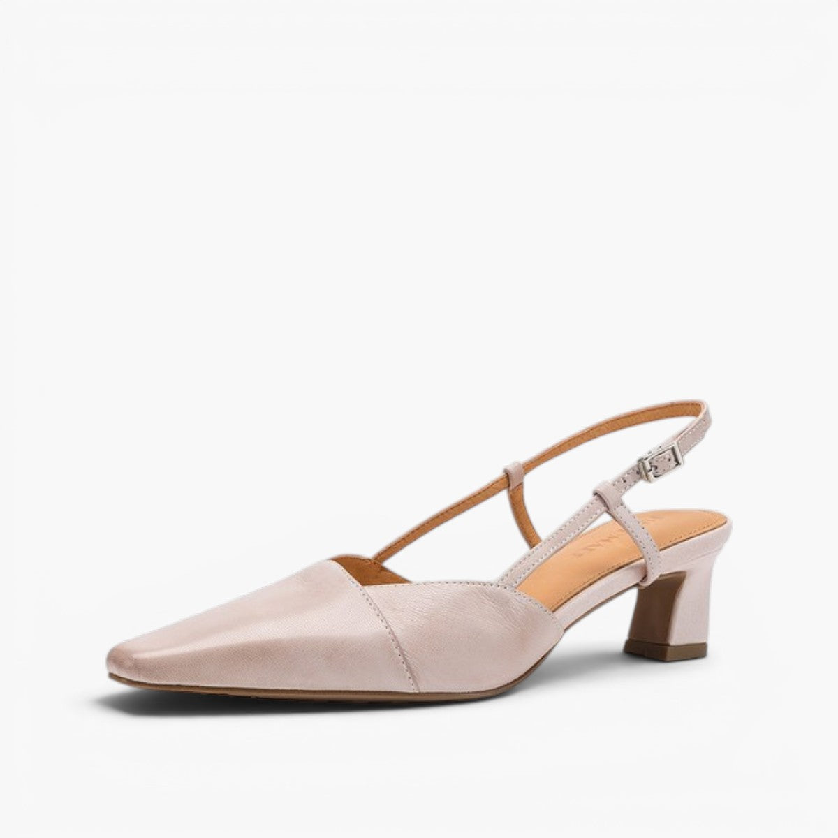Dante Leather Slingback Heels