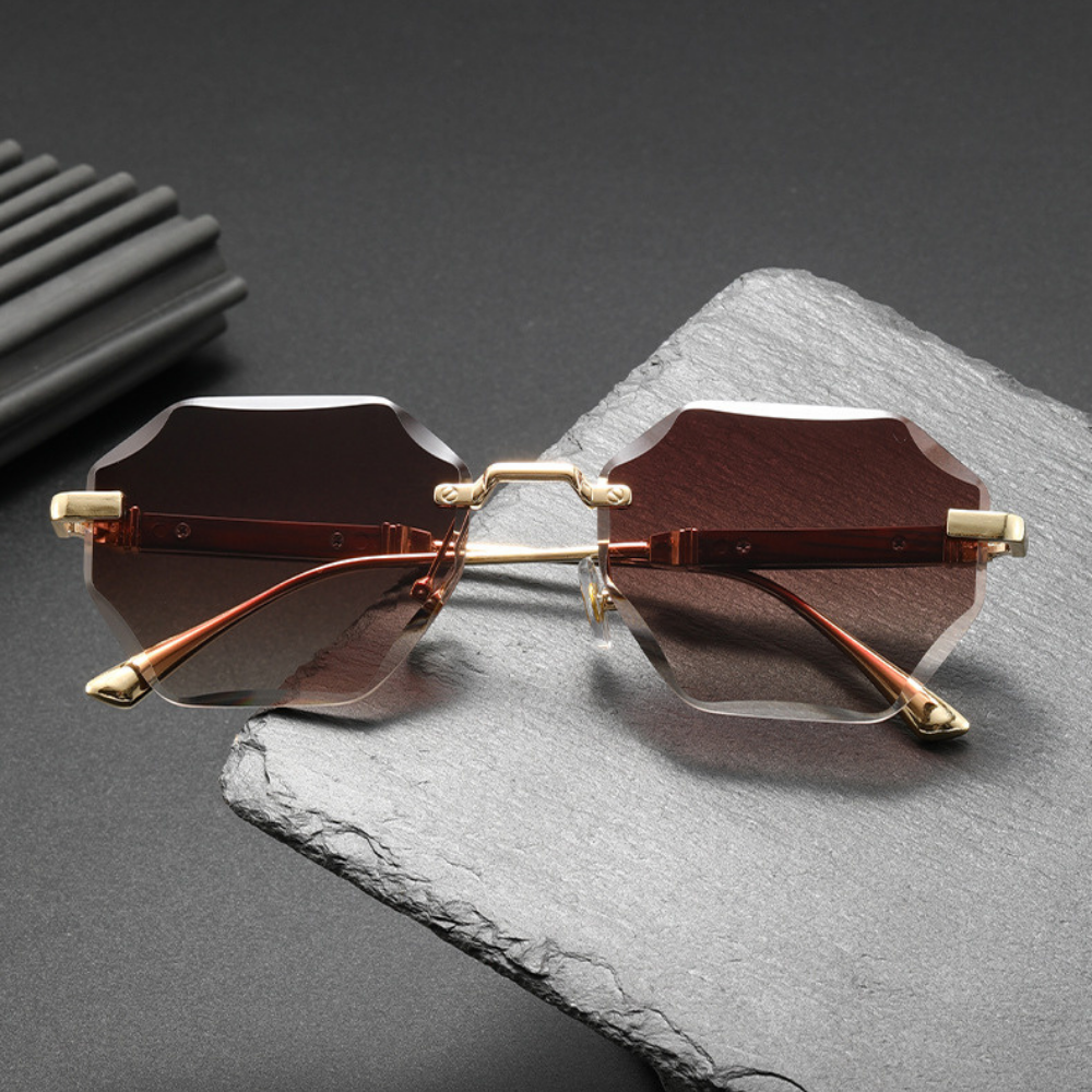Dorian Rimless Sunglasses