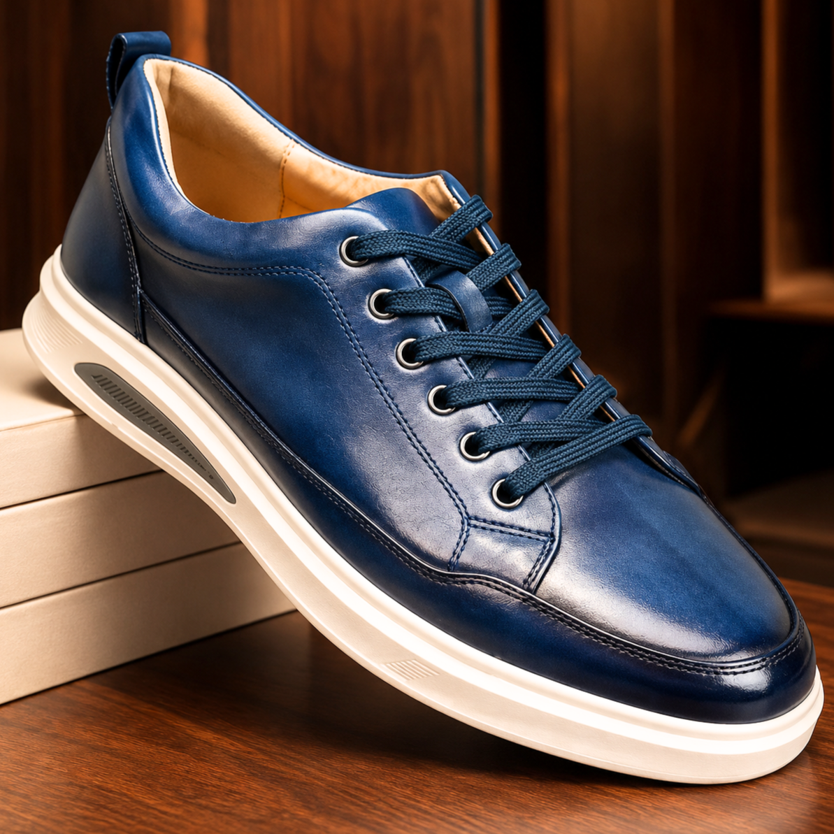 Sawyer Handcrafted Leather Trainer