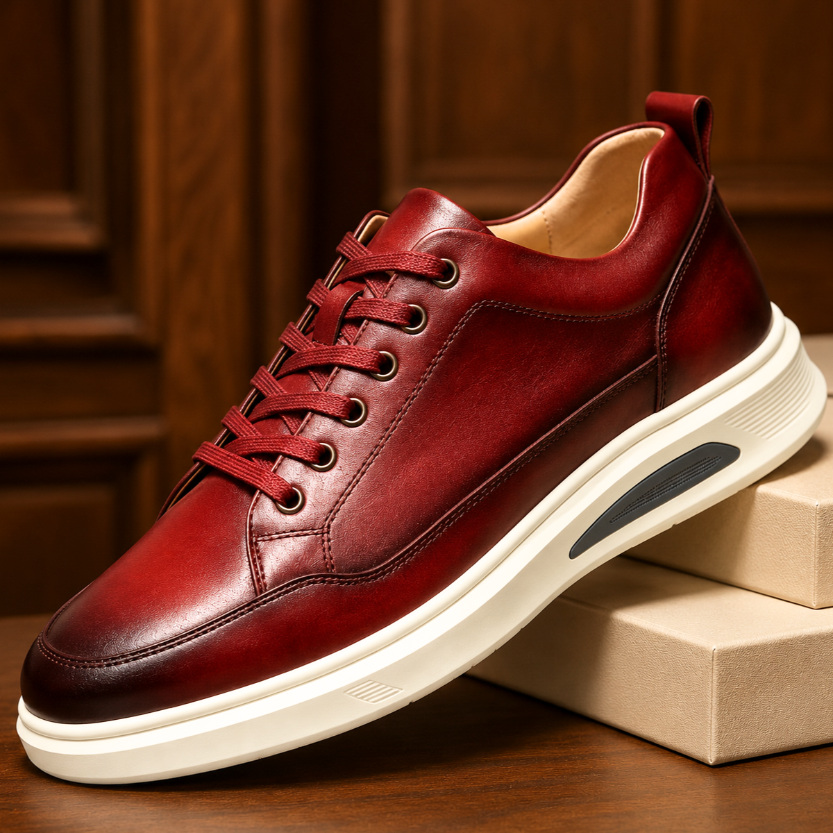 Sawyer Handcrafted Leather Trainer