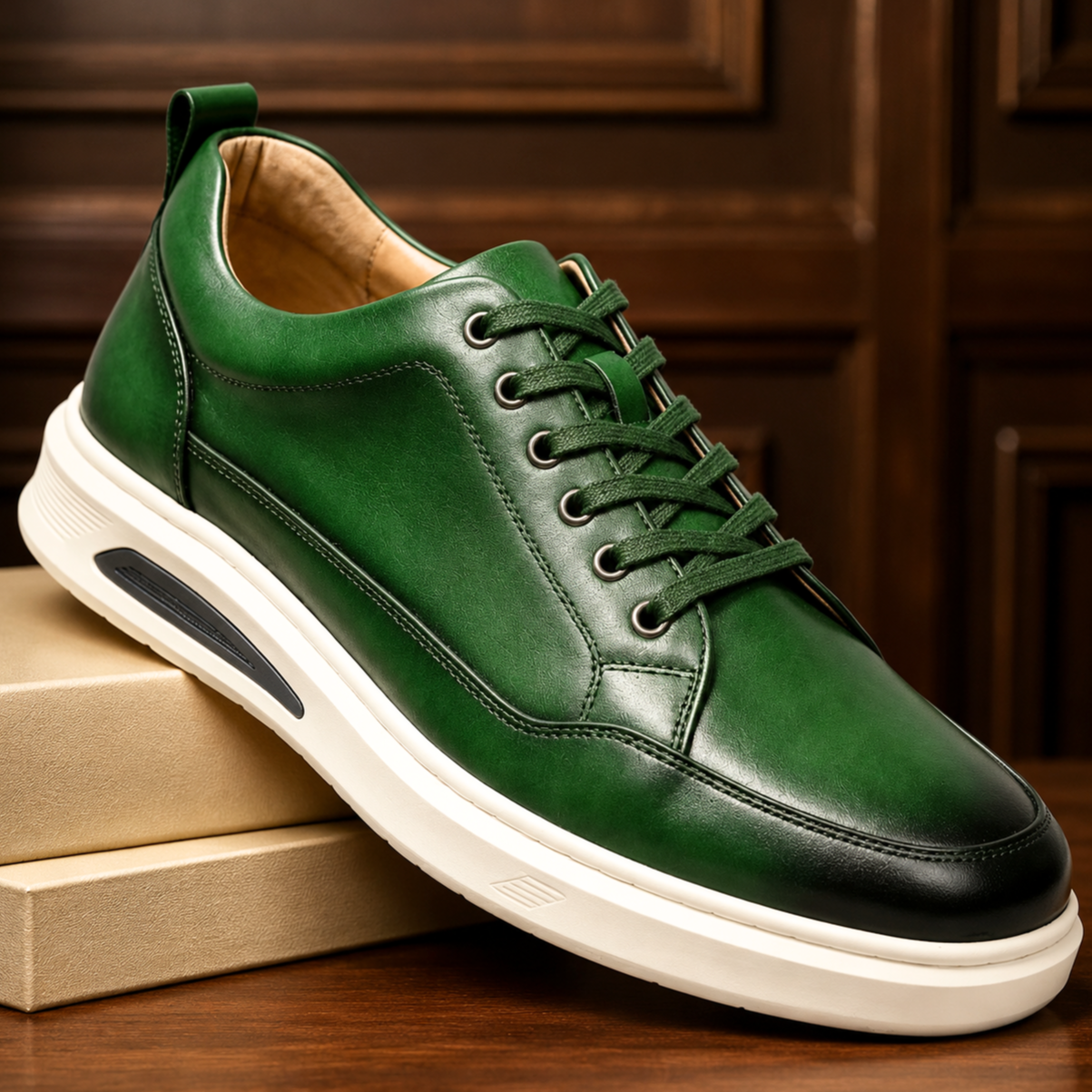 Sawyer Handcrafted Leather Trainer