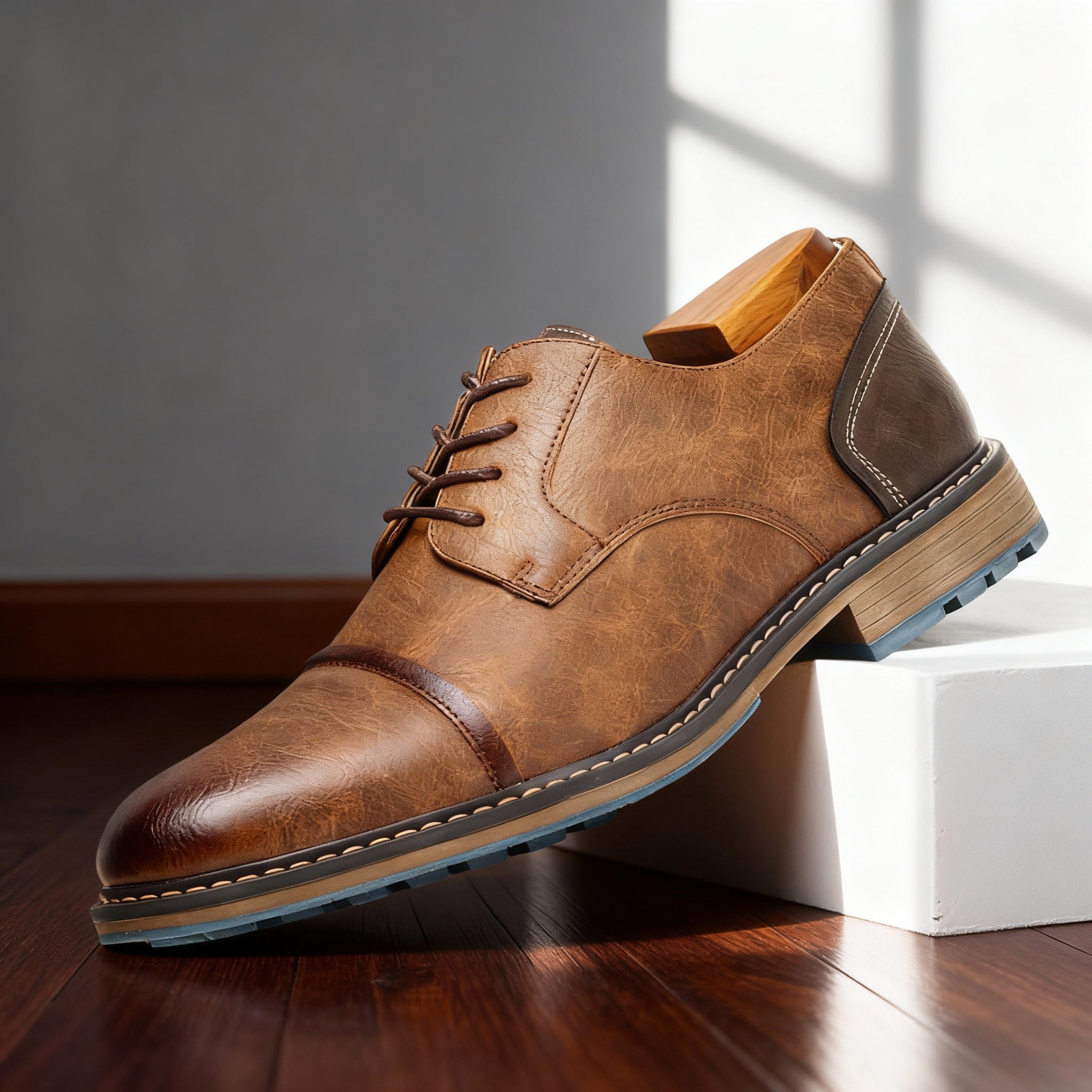 Milo Cap-Toe Derbies