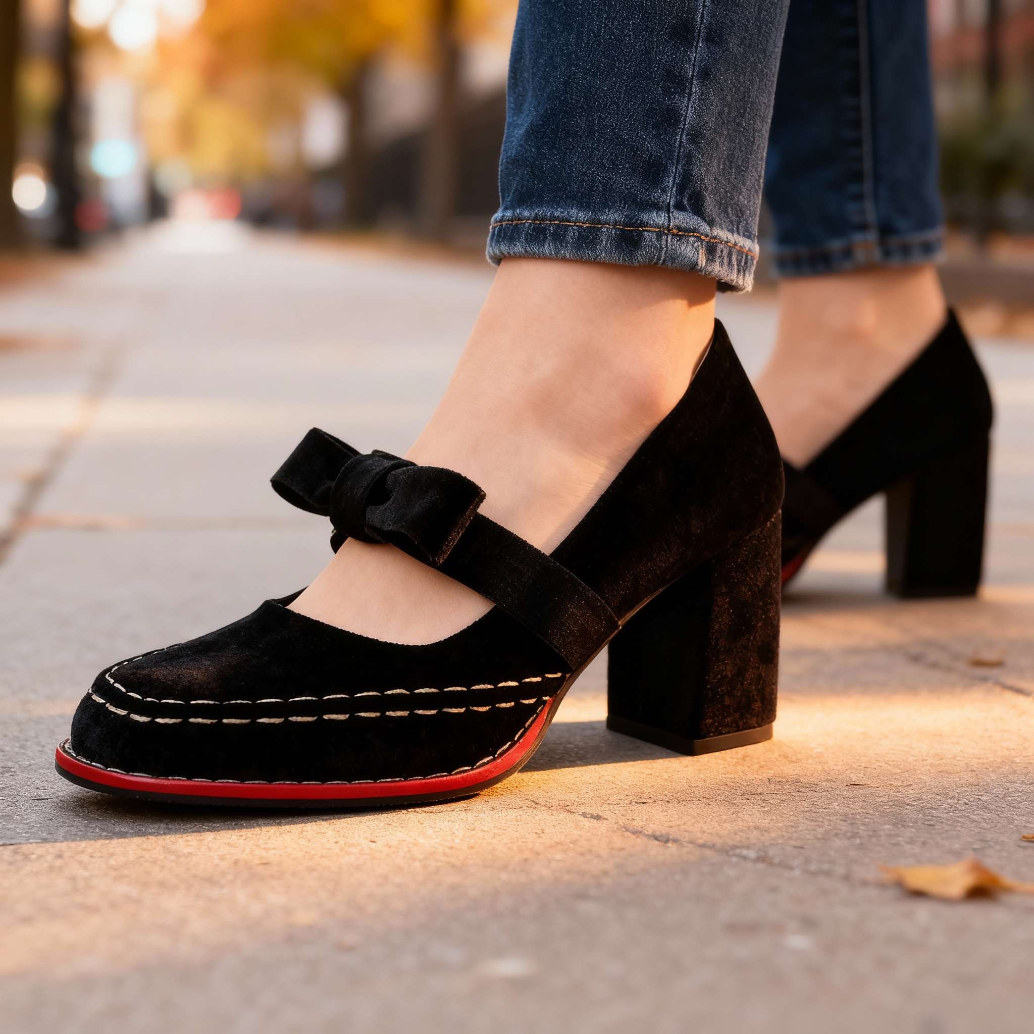 Marlowe Velvet Loafers