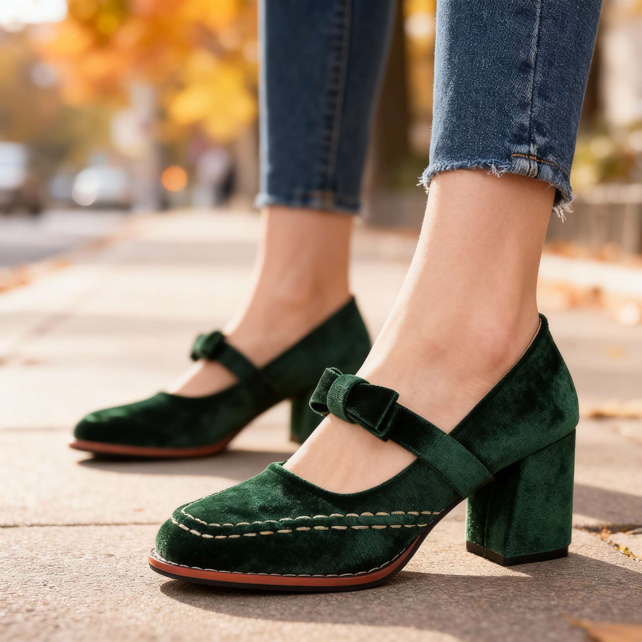 Marlowe Velvet Loafers