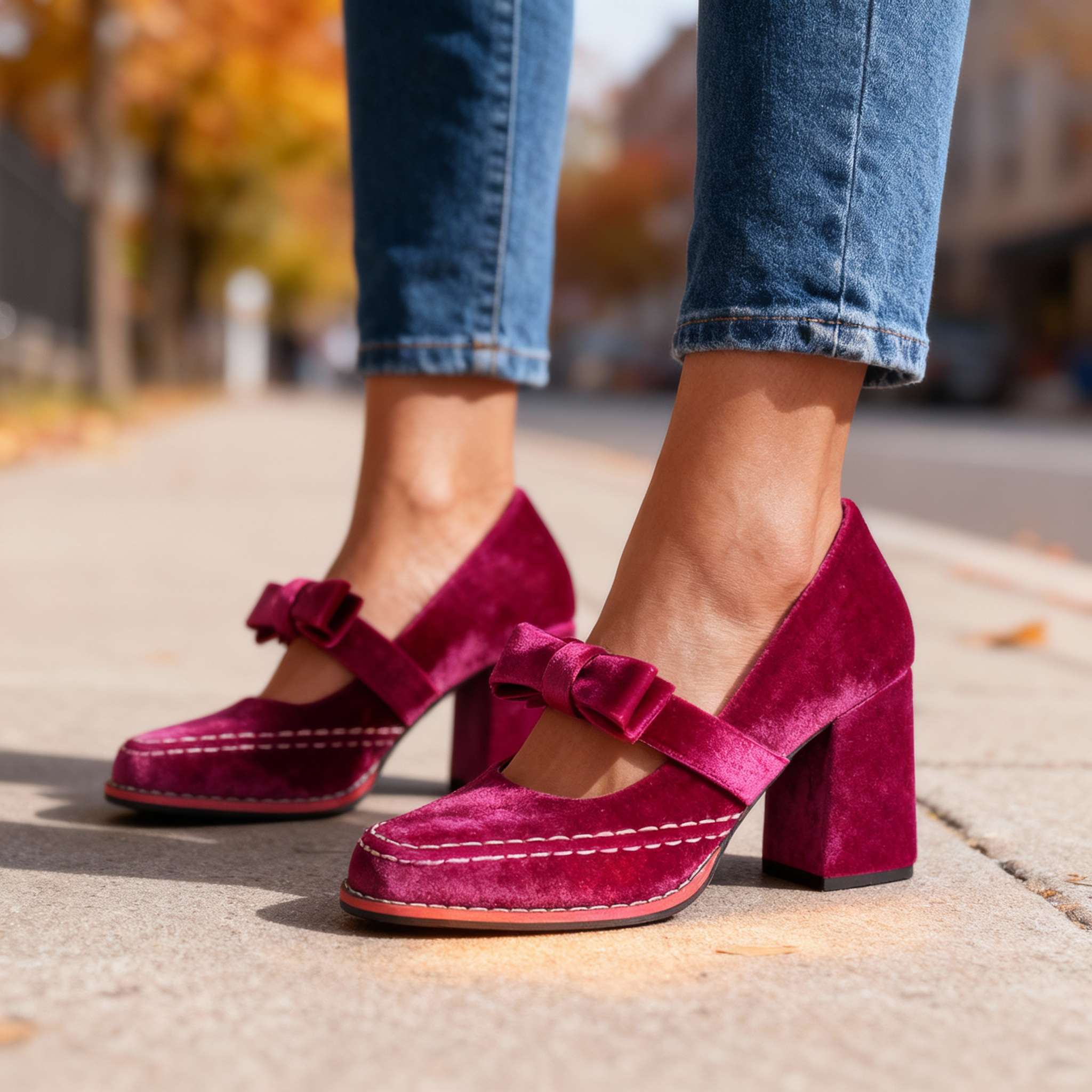 Marlowe Velvet Loafers