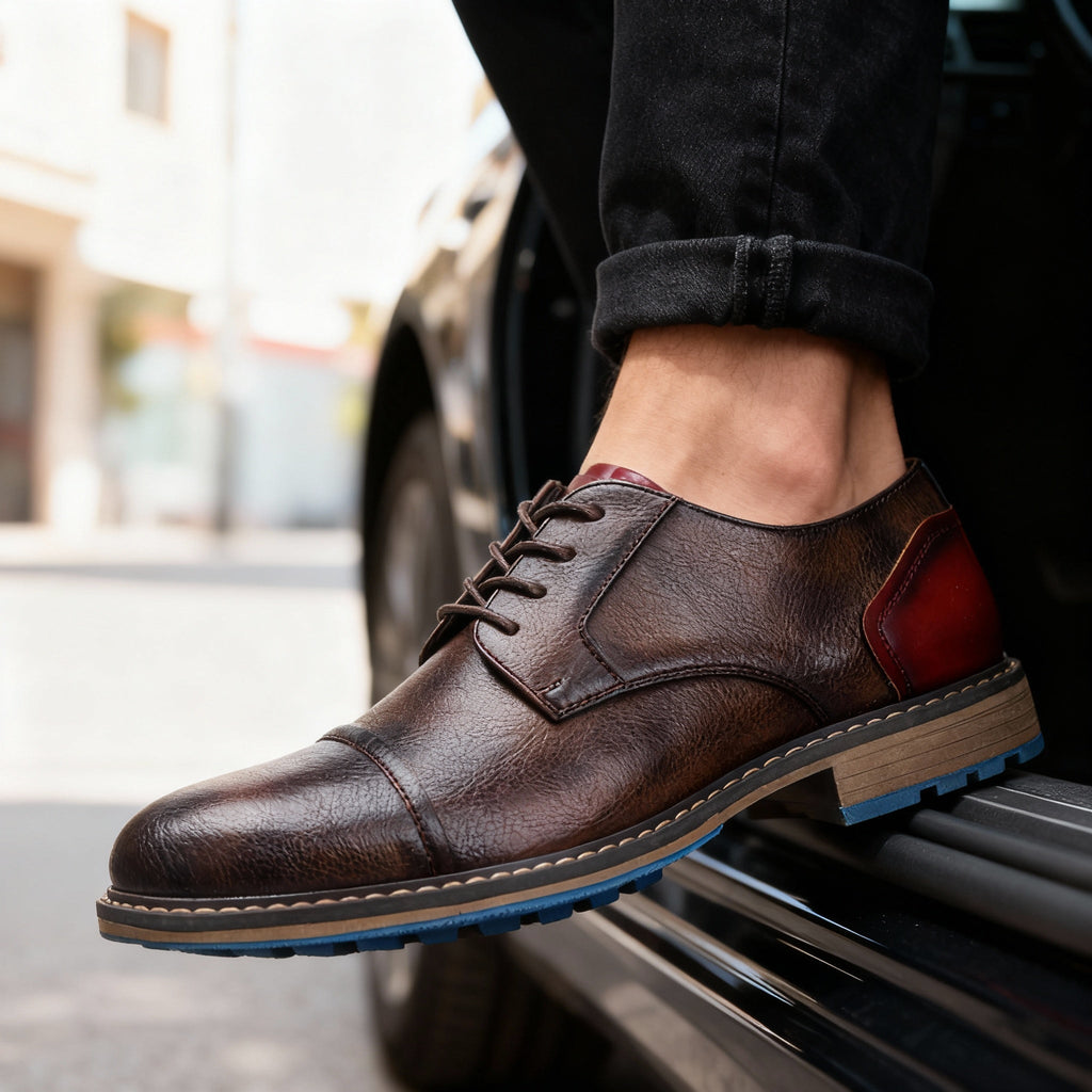 Milo Cap-Toe Derbies