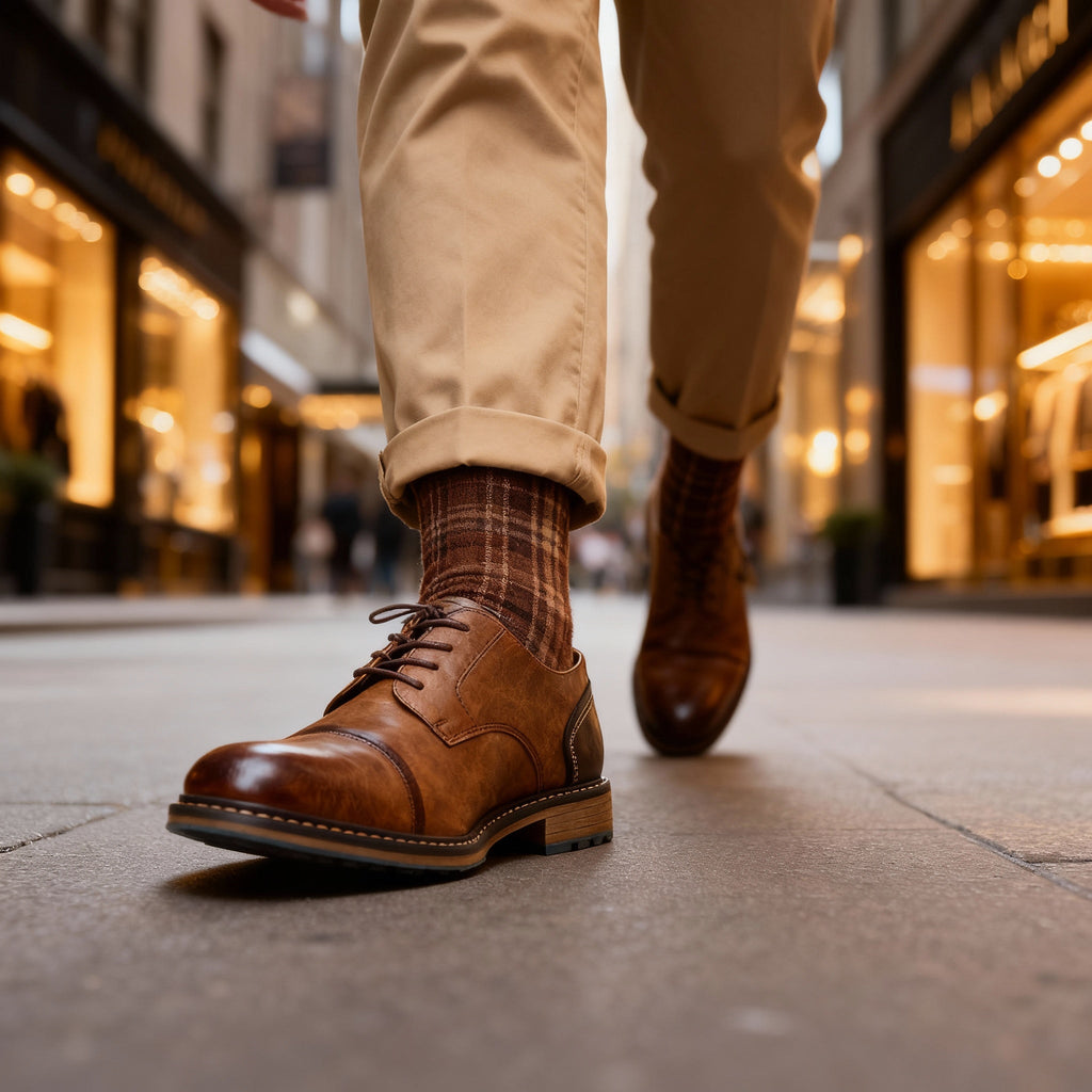 Milo Cap-Toe Derbies
