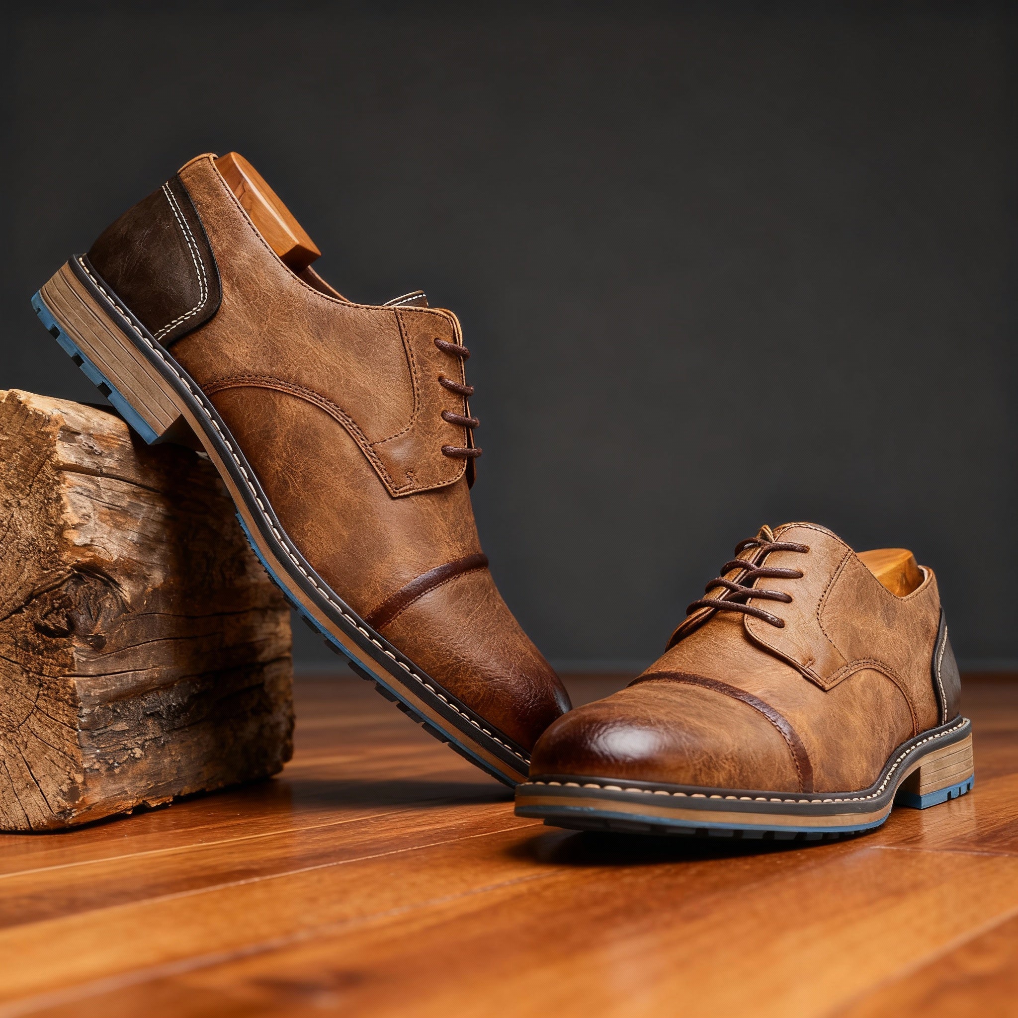 Milo Cap-Toe Derbies
