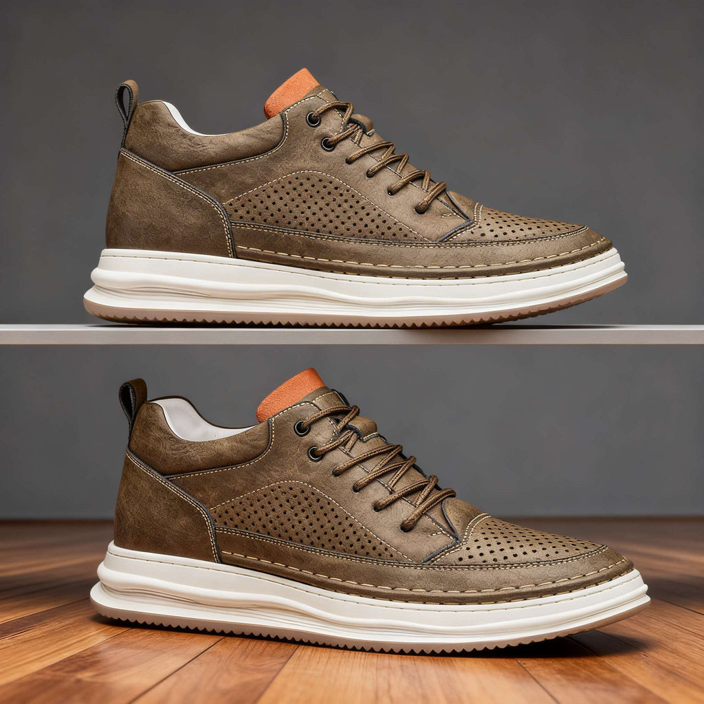 Rex Breeze Leather Trainers