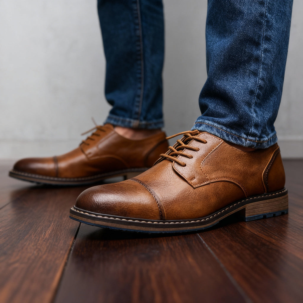 Milo Cap-Toe Derbies