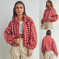 Vivienne Check Sherpa Jacket