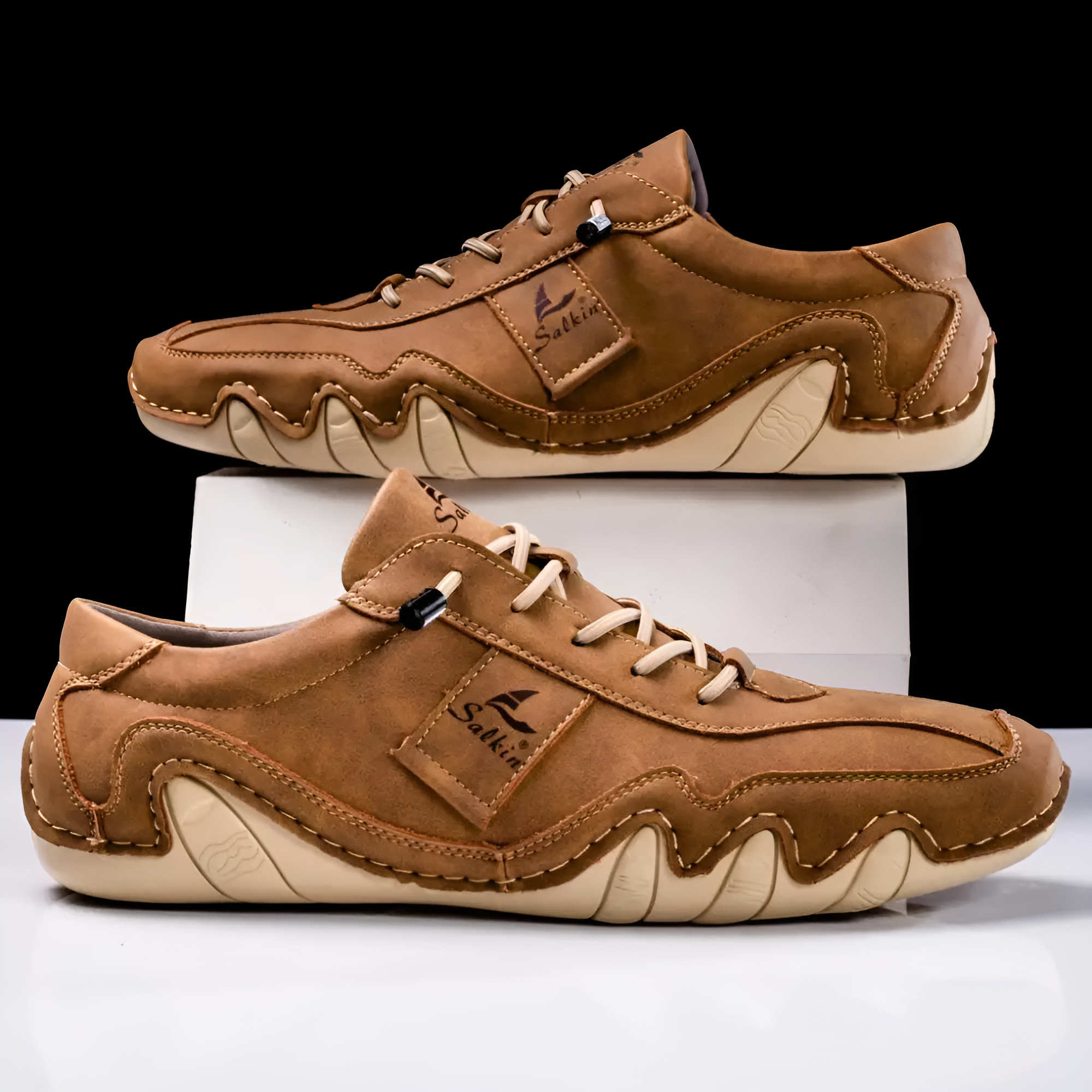 Halden Leather Trainer