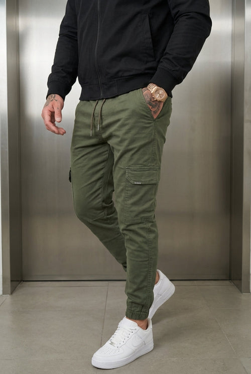 Avenue Cargo Jogger - Army Green