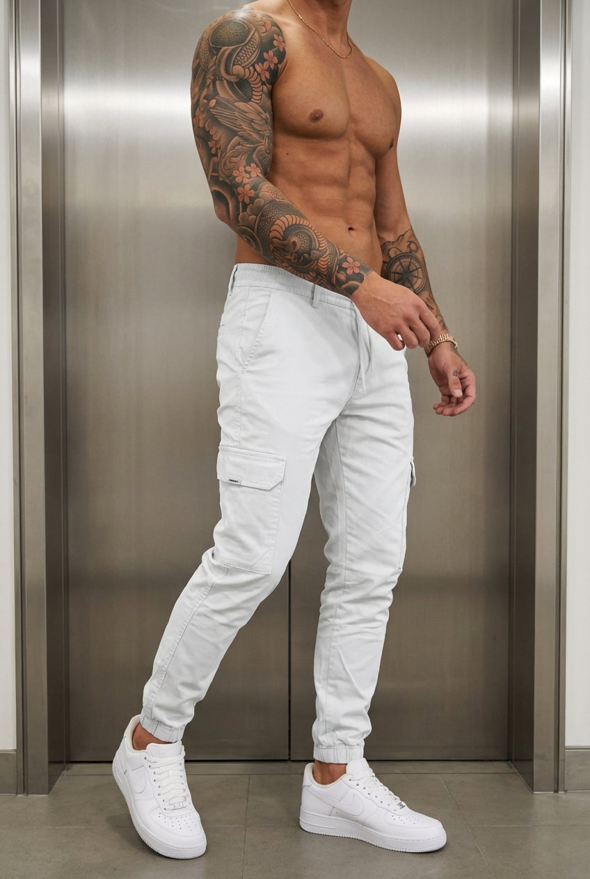 Avenue Cargo Jogger - Stone