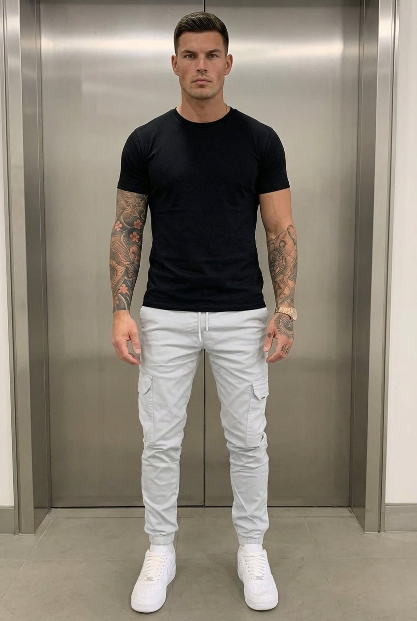 Avenue Cargo Jogger - Stone