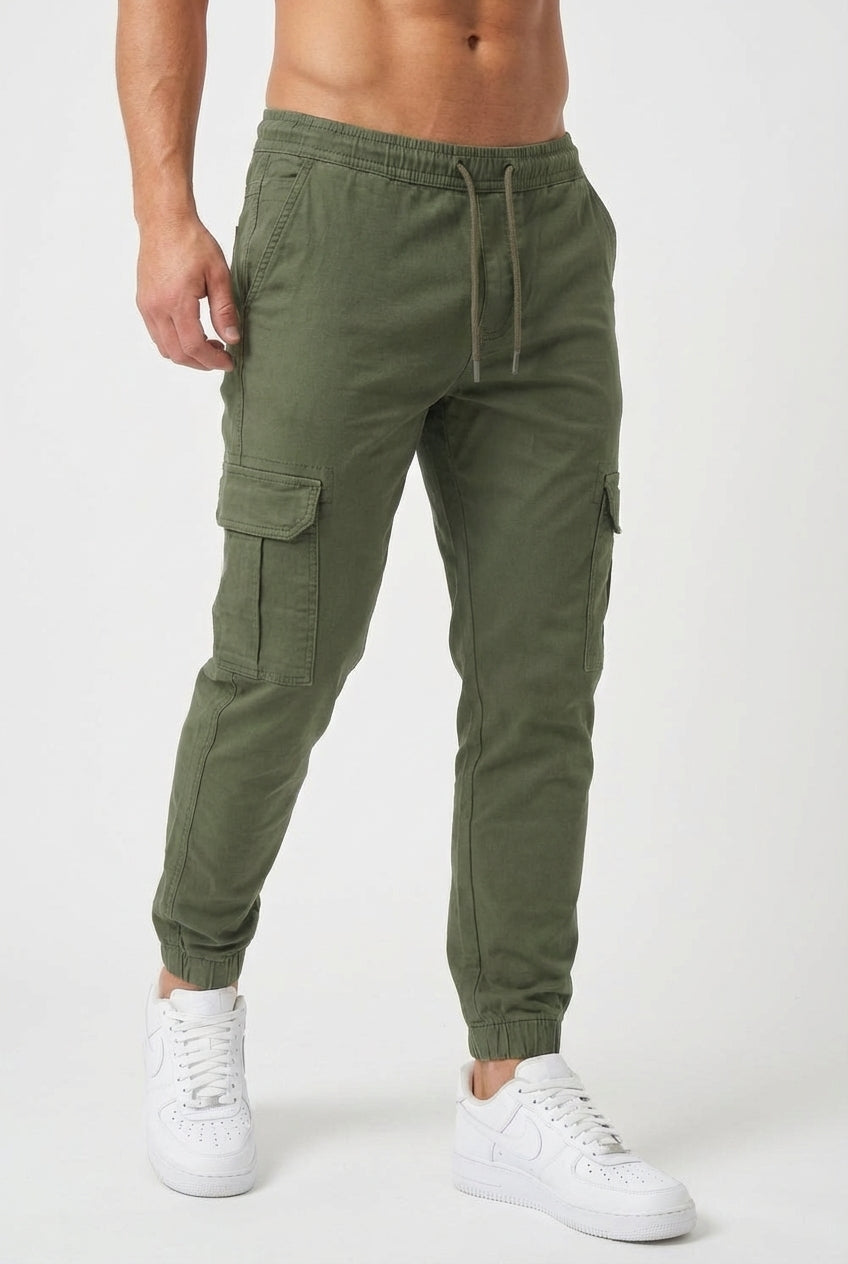 Avenue Cargo Jogger - Army Green