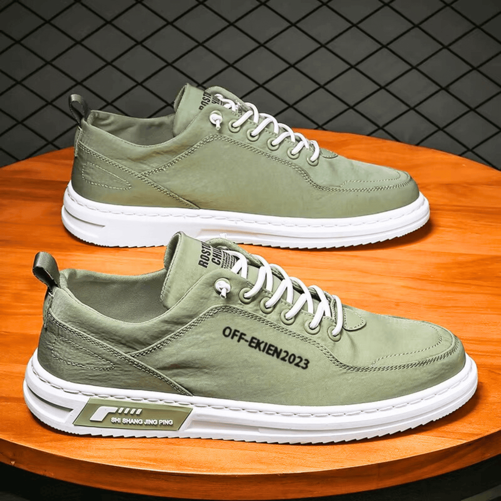 Bancroft Premium Leather Trainers