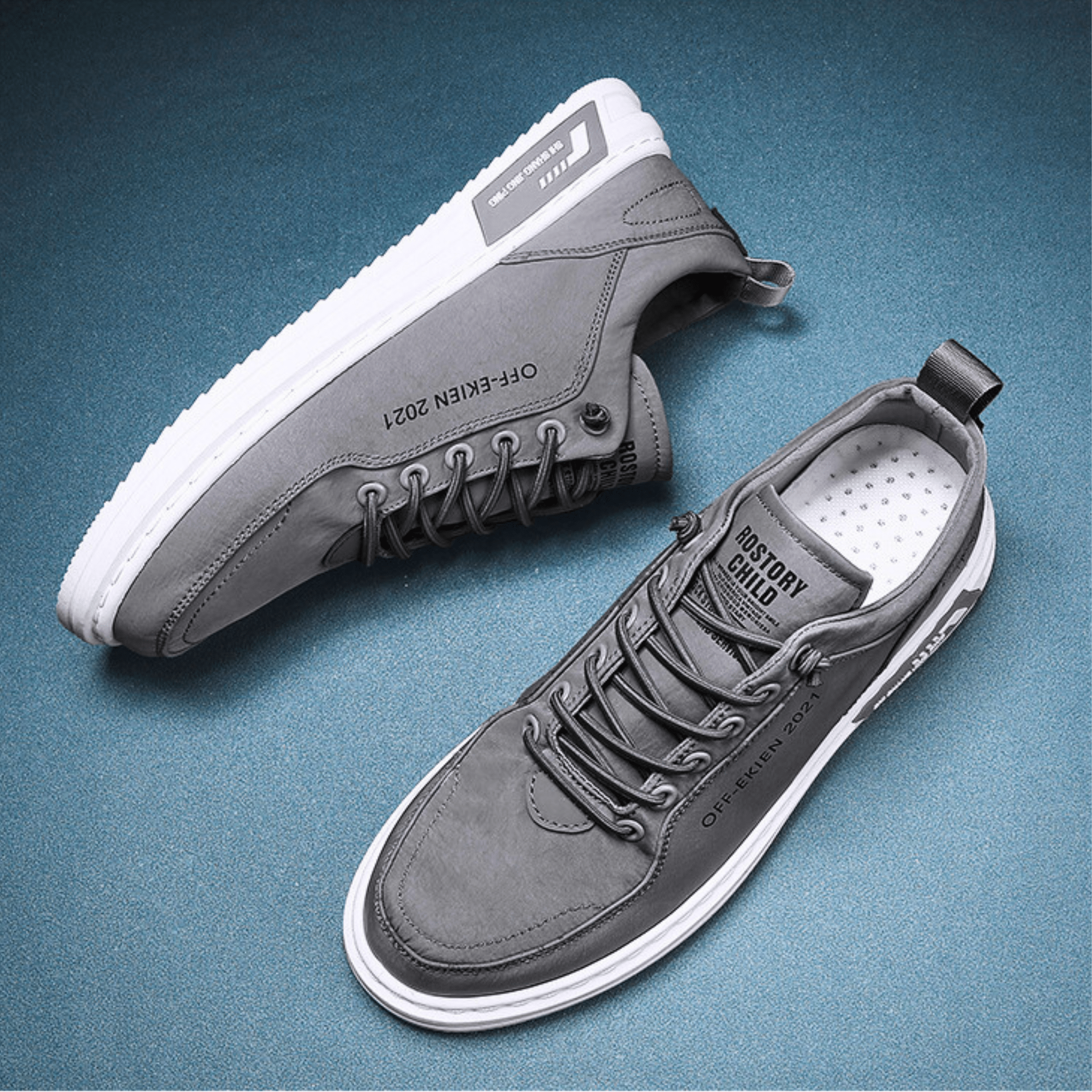 Bancroft Premium Leather Trainers