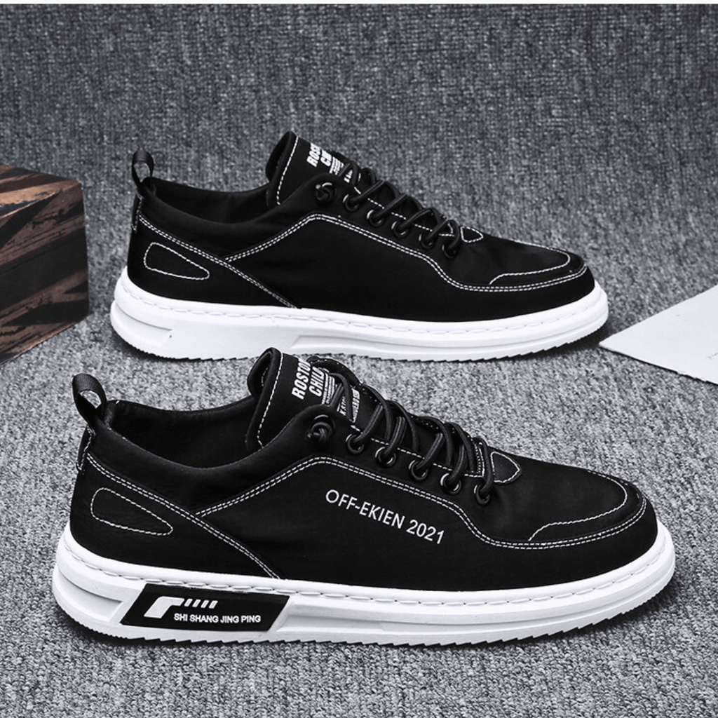 Bancroft Premium Leather Trainers