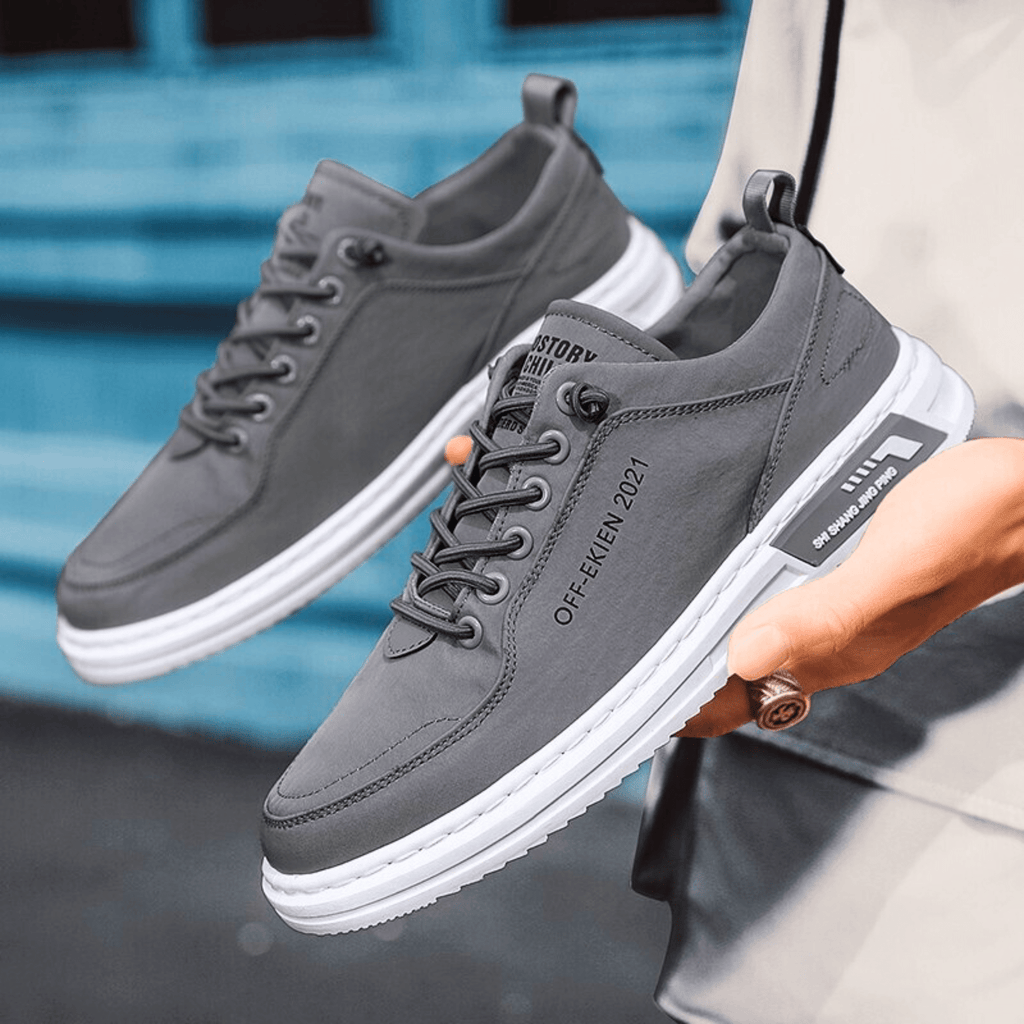 Bancroft Premium Leather Trainers