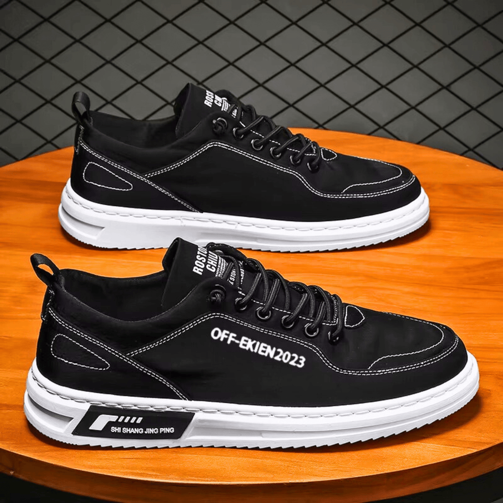 Bancroft Premium Leather Trainers