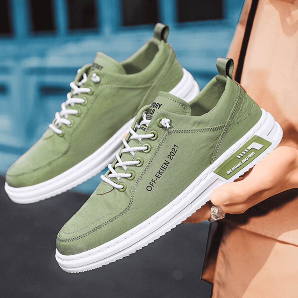 Bancroft Premium Leather Trainers