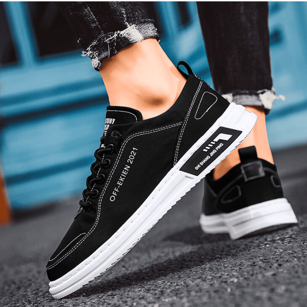 Bancroft Premium Leather Trainers