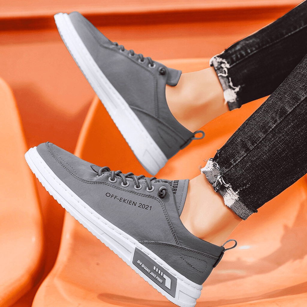 Bancroft Premium Leather Trainers