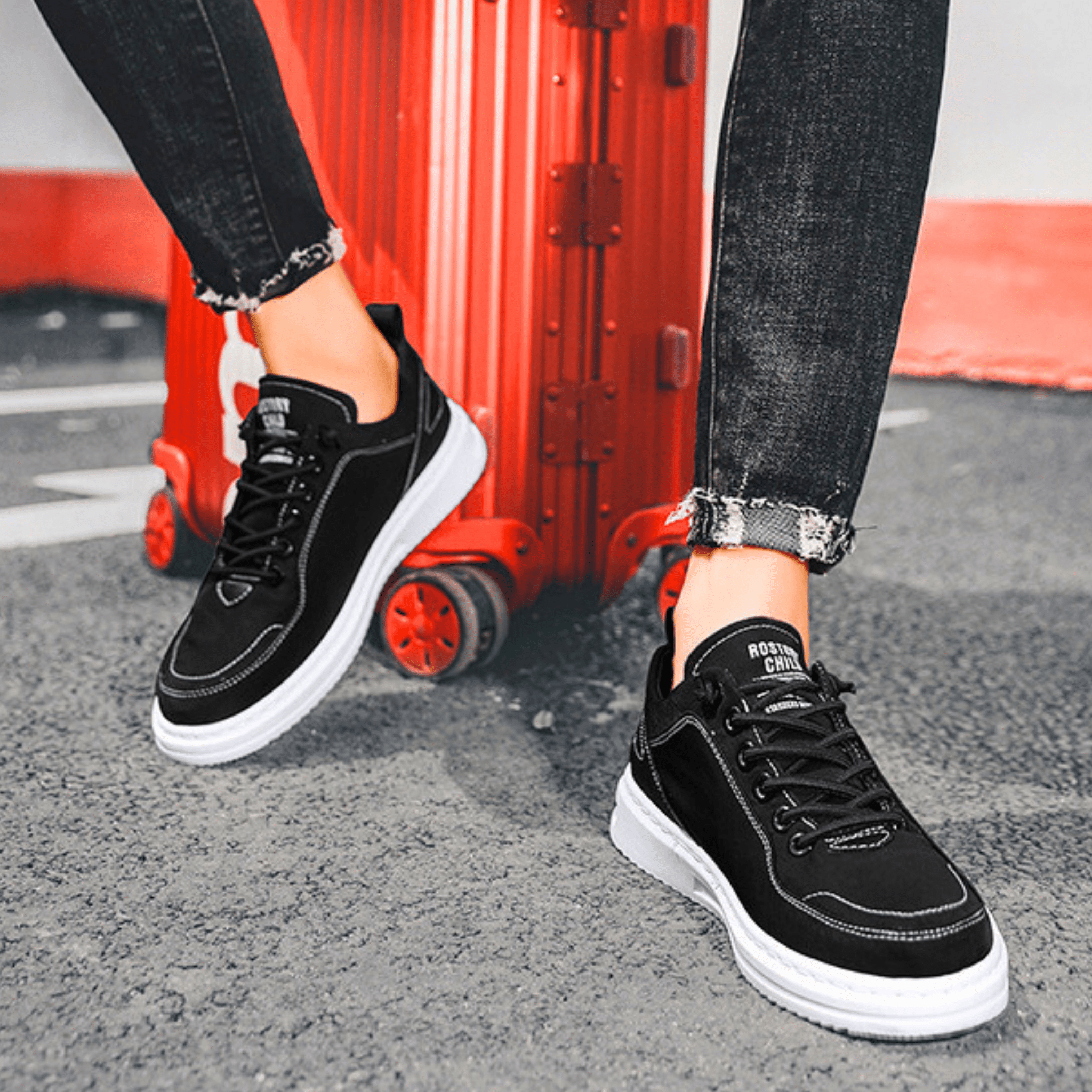 Bancroft Premium Leather Trainers